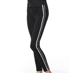 NWT Joe’s Jeans Charlie Mix Striped Skinny Jeans
